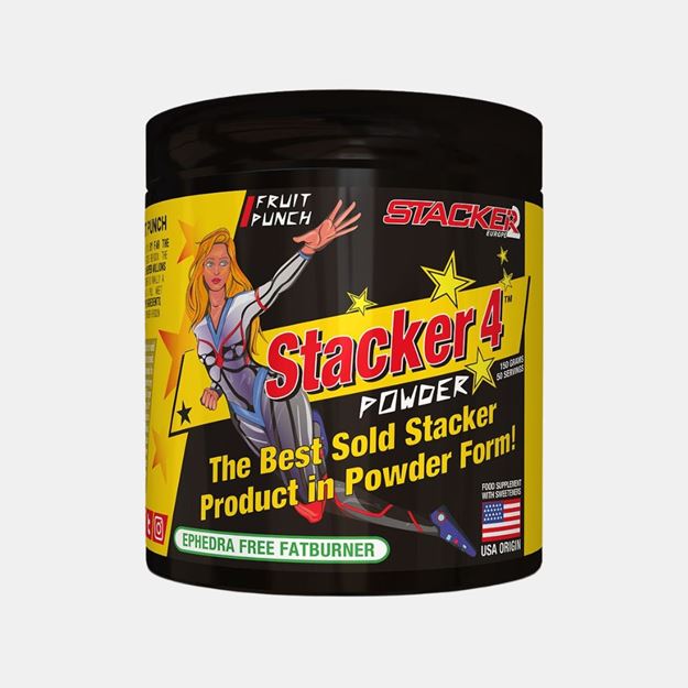 Picture of Stacker 4 - Powder Fruit Punch 150 grams (50 serv.)